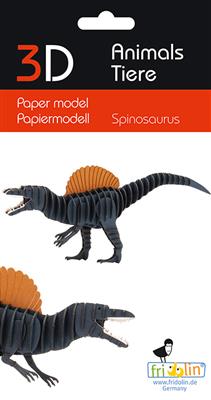 Modèle En Papier 3D - Spinosaure