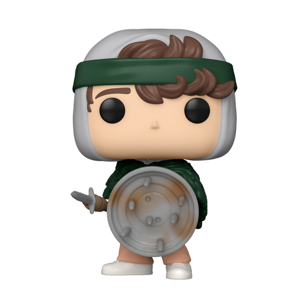 Funko Dustin avec Bouclier et Lance – Stranger Things