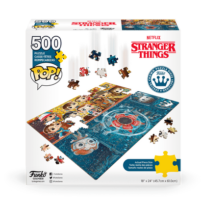 pop stranger things puzzle