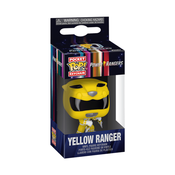 Funko Pop! Keychain Ranger Jaune – Power Rangers