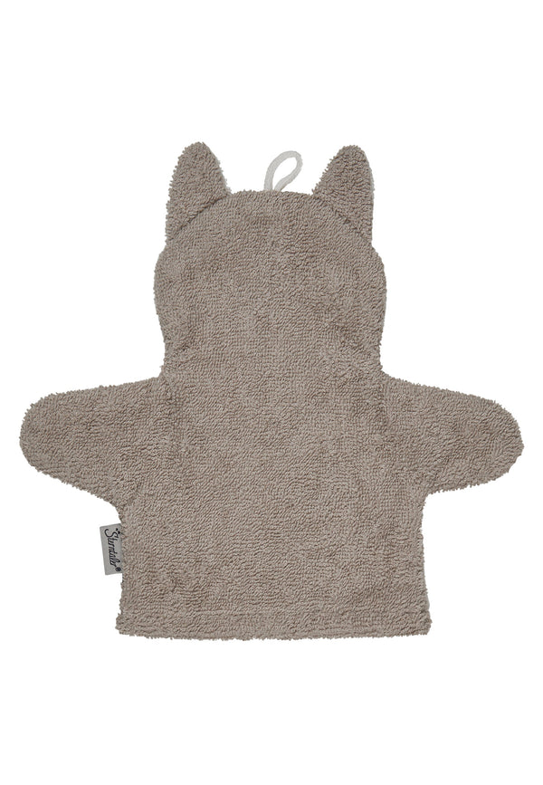 Gant de toilette Chat Lilly - 24,5 x 24 cm – vue 2