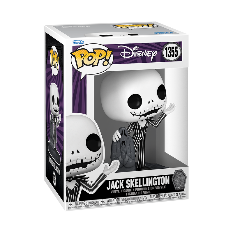 Pop! Jack Skellington avec Pierre Tombale
