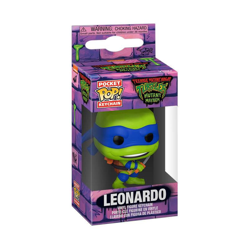 Pop! Keychain Leonardo - Mutant Mayhem