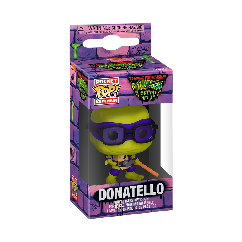Portachiavi Pop! Donatello - Mutant Mayhem 