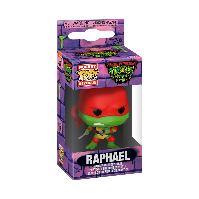Portachiavi Pop! Raphael - Mutant Mayhem 
