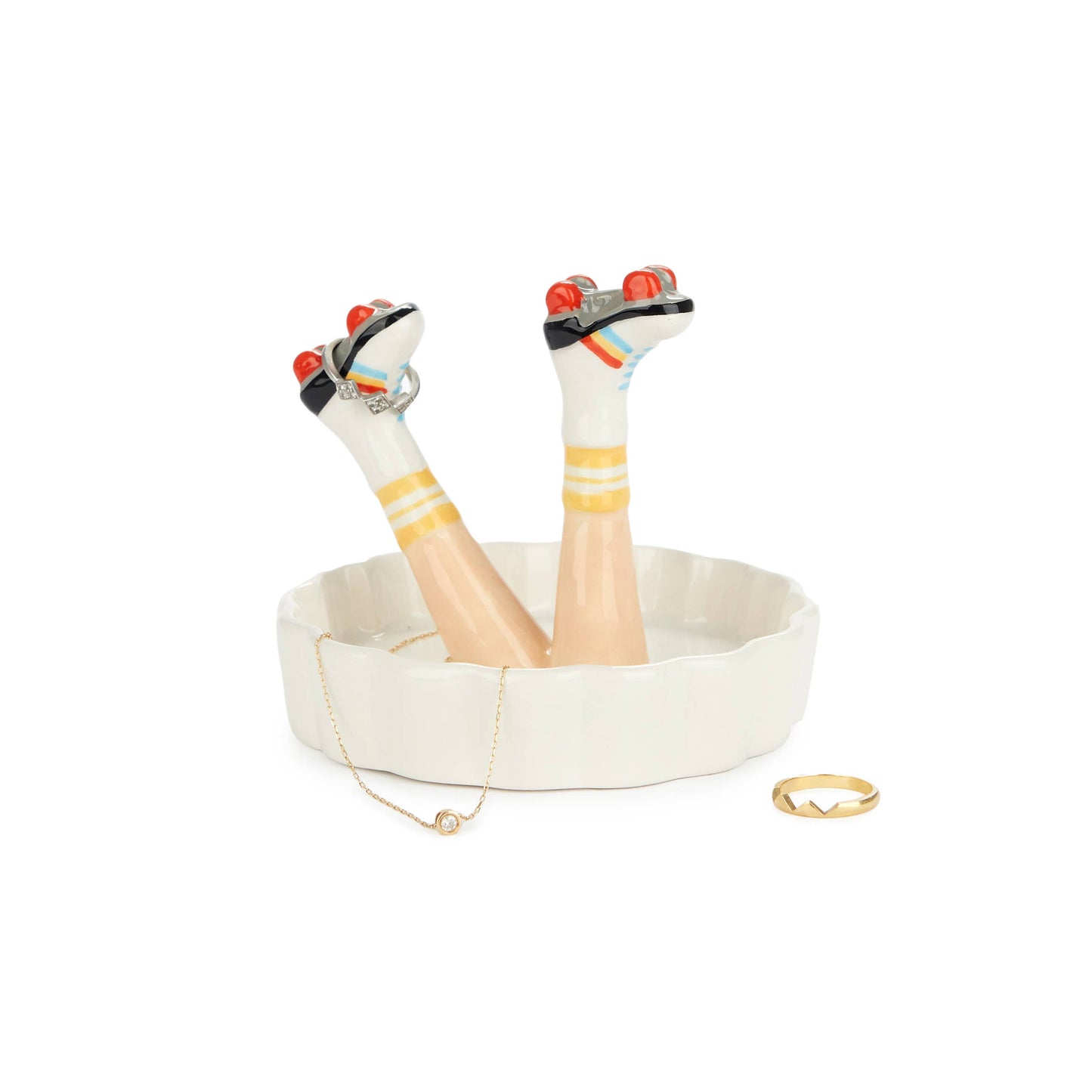 Happy Legs Retro Ring Holder