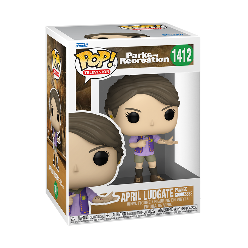 Pop! April Ludgate Pawnee Goddesses