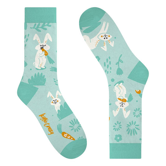 Bunny and Carrot Socks