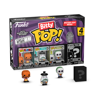 bitty pop the nightmare before christmas 4 pack series 2