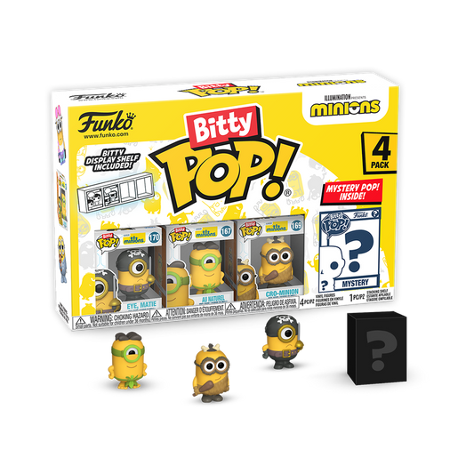 Bitty Pop! Minions 4-PACK - Series 1 - PRE-ORDER*