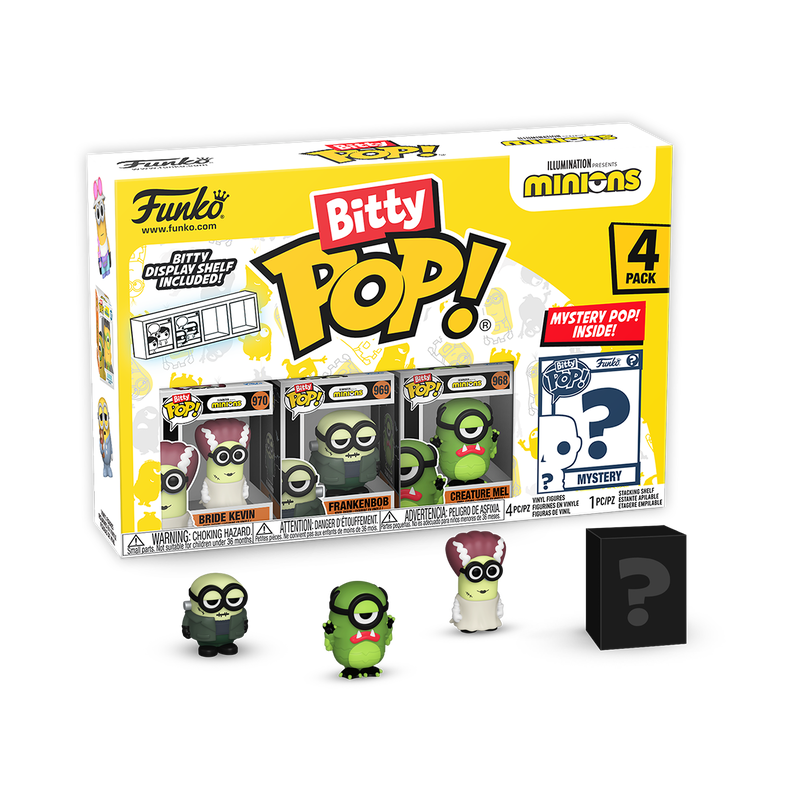 Bitty Pop! Minions 4-PACK - Series 2 - PRE-ORDER*