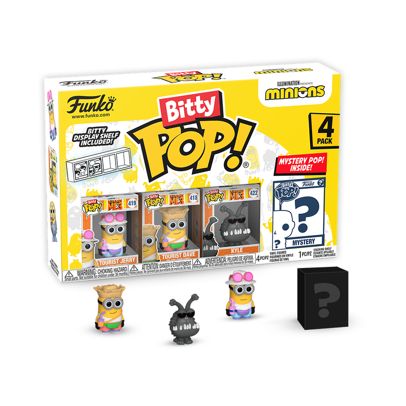 Bitty Pop! Minions 4-PACK - Series 4 - PRE-ORDER*