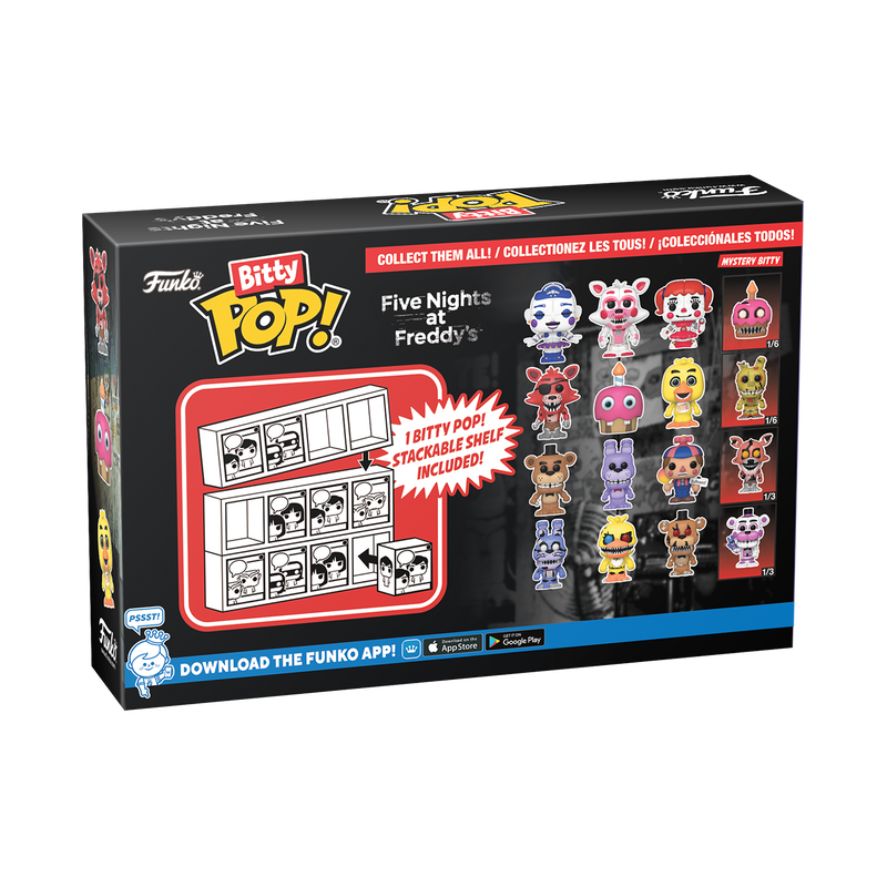 Bitty Pop! Five Nights at Freddy's - Confezione da 4 - Serie 4