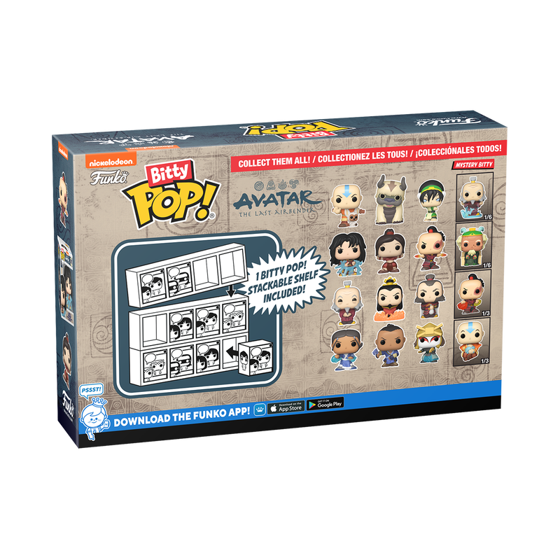 Bitty Pop! Avatar the Last Airbender 4-Pack Series 1