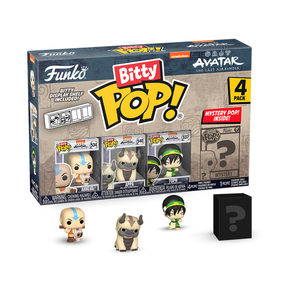 Funko Bitty Pop! Avatar le dernier maître de l´air 4-Pack Series 1 – Avatar, le dernier maître de l'air