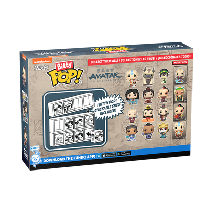 Bitty Pop! Avatar le dernier maître de l´air 4-Pack Series 2