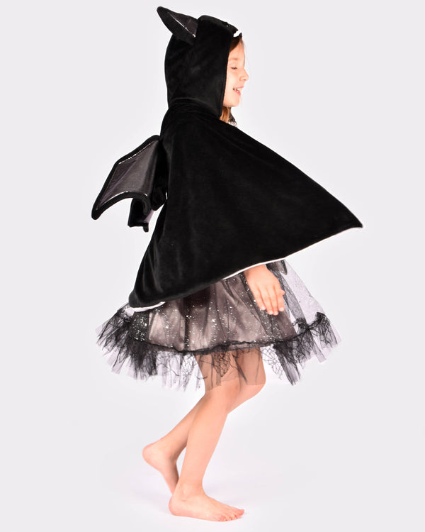 Deluxe Bat Cape Size 98-128 cm 3-8 years