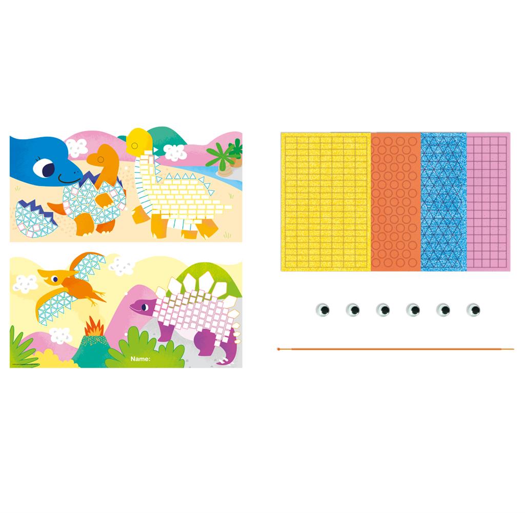 Mosaic Junior - Creo la mia prima storia - Dinosauri 
