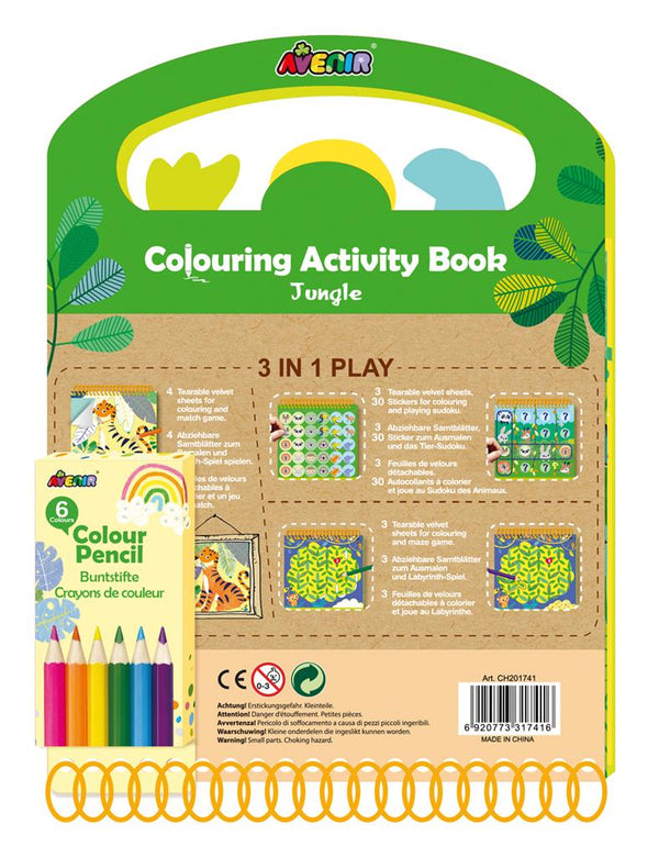 Jungle activity book 