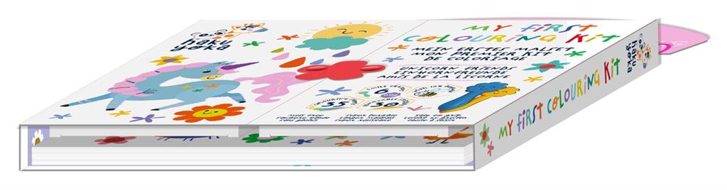 My First Coloring Kit - Unicorn Friends 