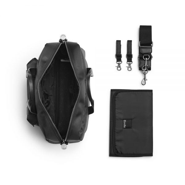 Brilliant black changing bag Signature Edition