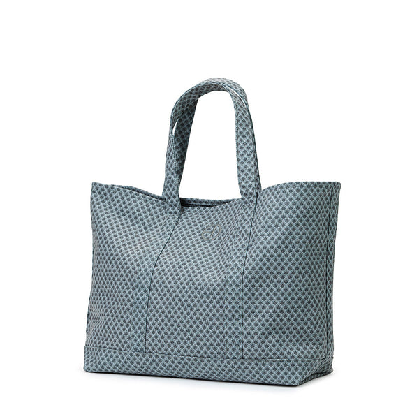 Turquoise tote changing bag