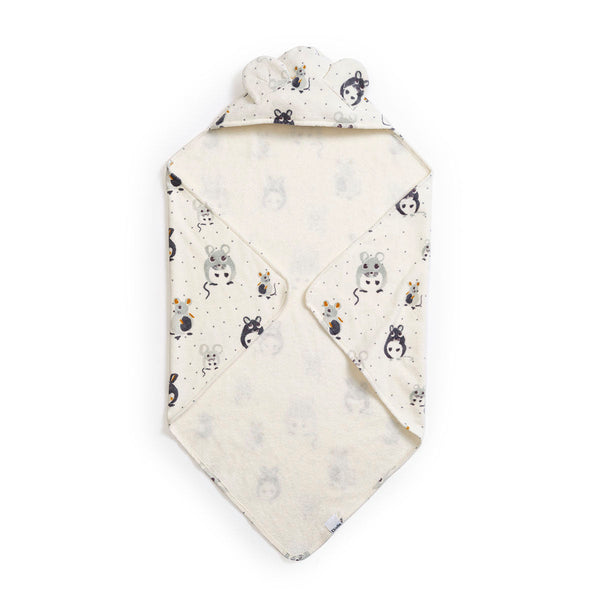 Forest Mouse bath cape