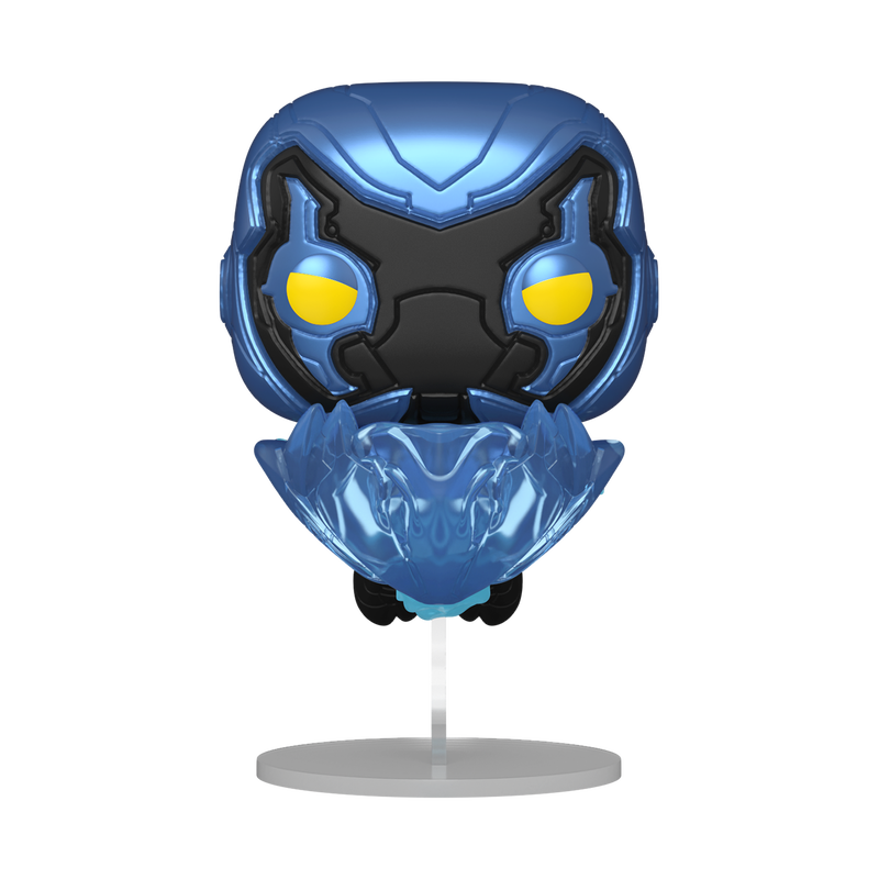 pop blue beetle flying glow 1407