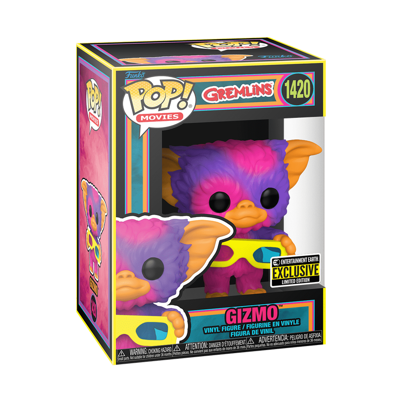 Pop! Gizmo avec Lunettes 3D (Black Light)