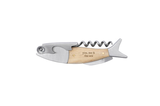 Sommelier Fish Corkscrew “You, Me &amp; The Sea”