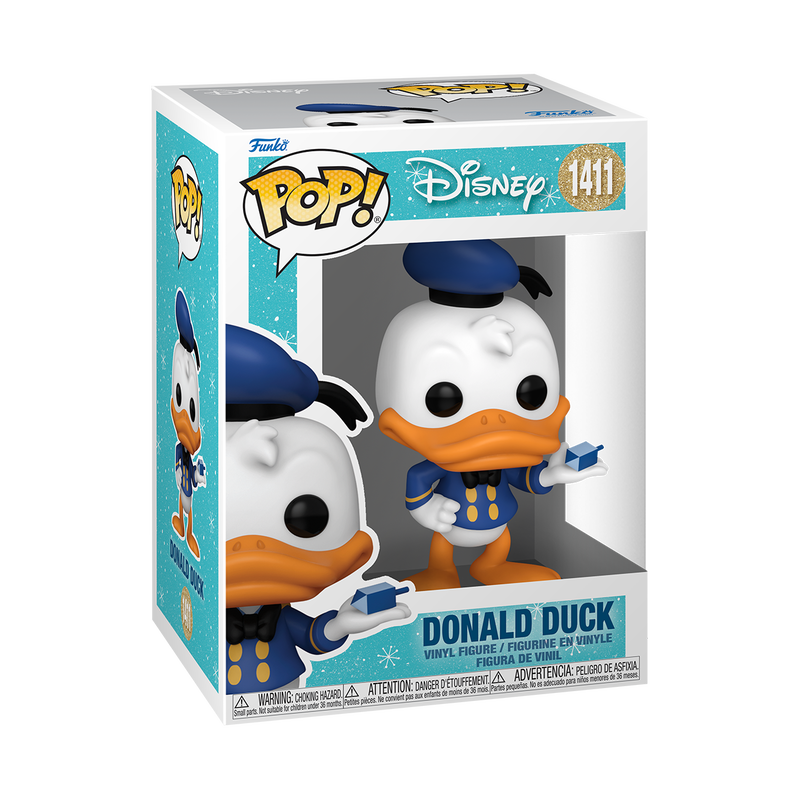 pop donald duck with dreidel 1411
