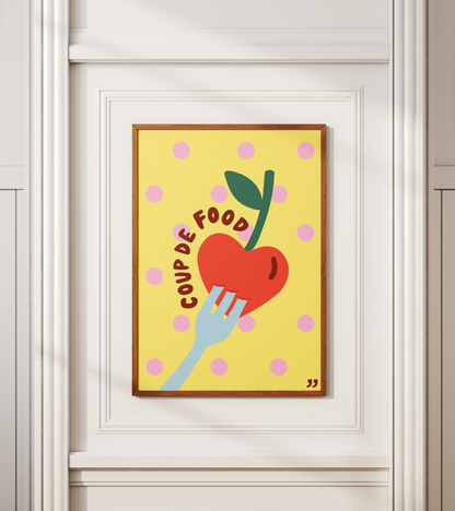 Poster Coup de food