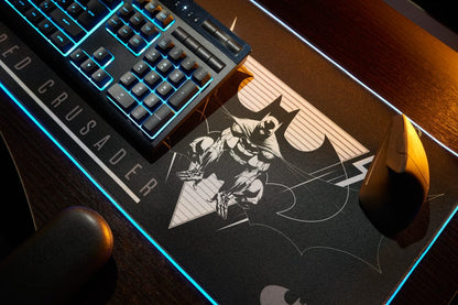Tapis de jeu géant et Chargeur de téléphone portable - Batman