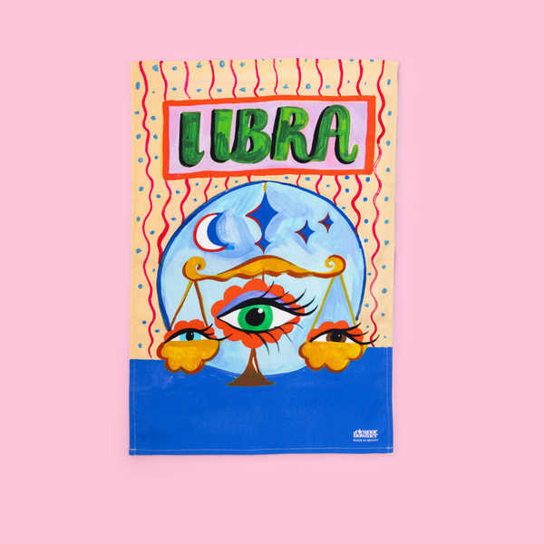 Libra Zodiac Dishcloth