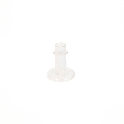 Candlestick - Glass - Rainbow Color - 8x10cm