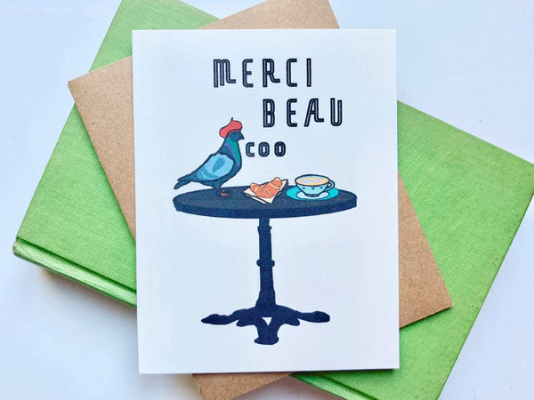 Thank you card “Thank you Beau Coo”