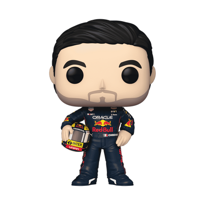 Sergio Perez with Helmet