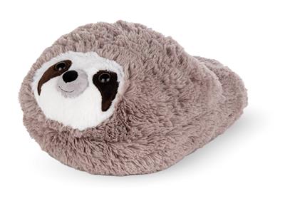 Noxxiez Peluche chauffe-pied: PARESSEUX H15xB25xD35cm, peluche, 3+