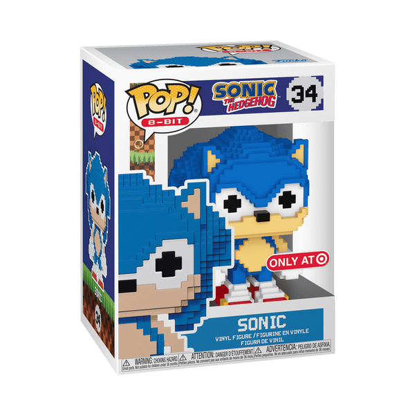 Funko Pop! 8-Bit Sonic le Hérisson
