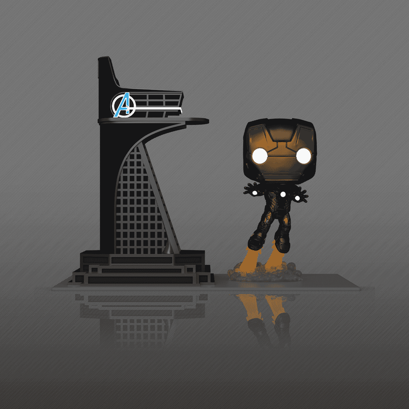 Pop! Town Tour Avengers avec Iron Man (GW) (SE)