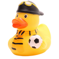 Canard Supporter de Foot Jaune et Noir
