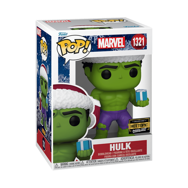 Funko Hulk avec Bonnet de Noël (SE) – Disney