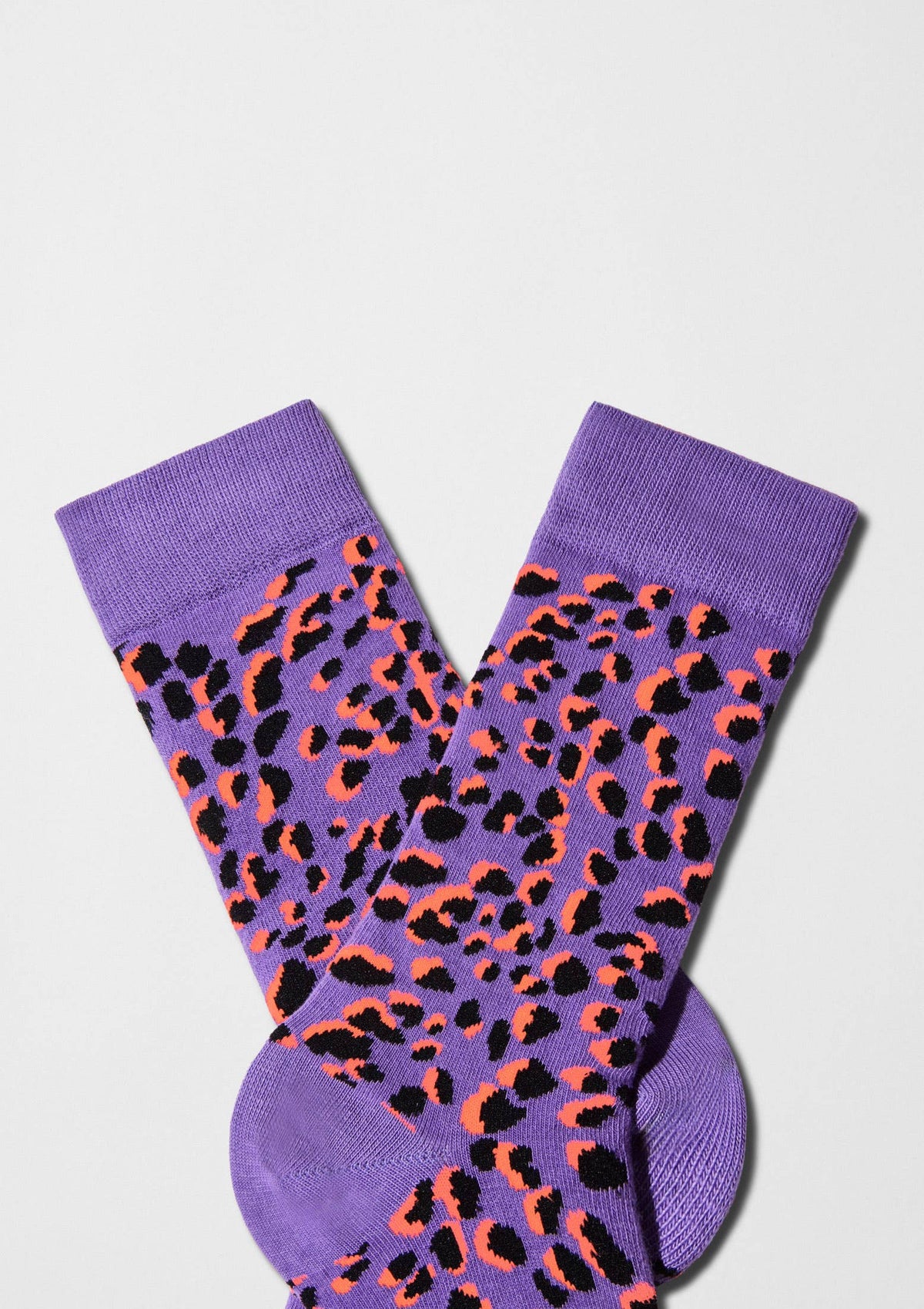 BeCamo Purple - Chaussettes 100 % coton biologique