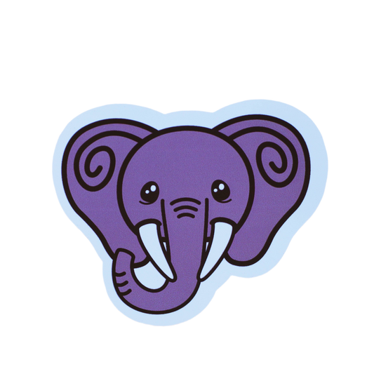 Elephant sticker