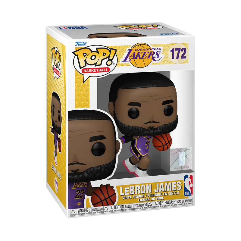 Pop! LeBron James