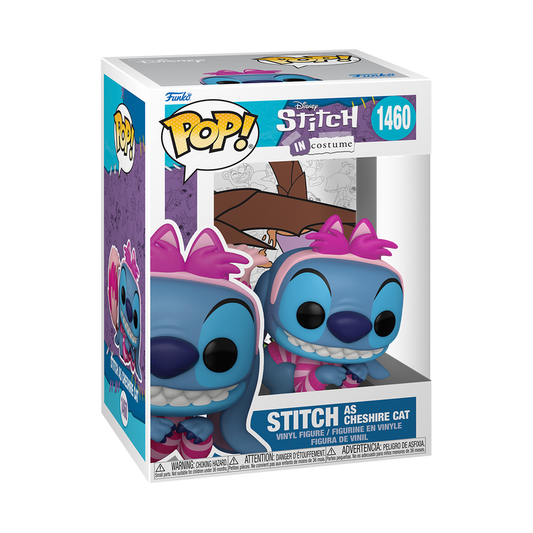 Pop! Stitch as the Cheshire Cat