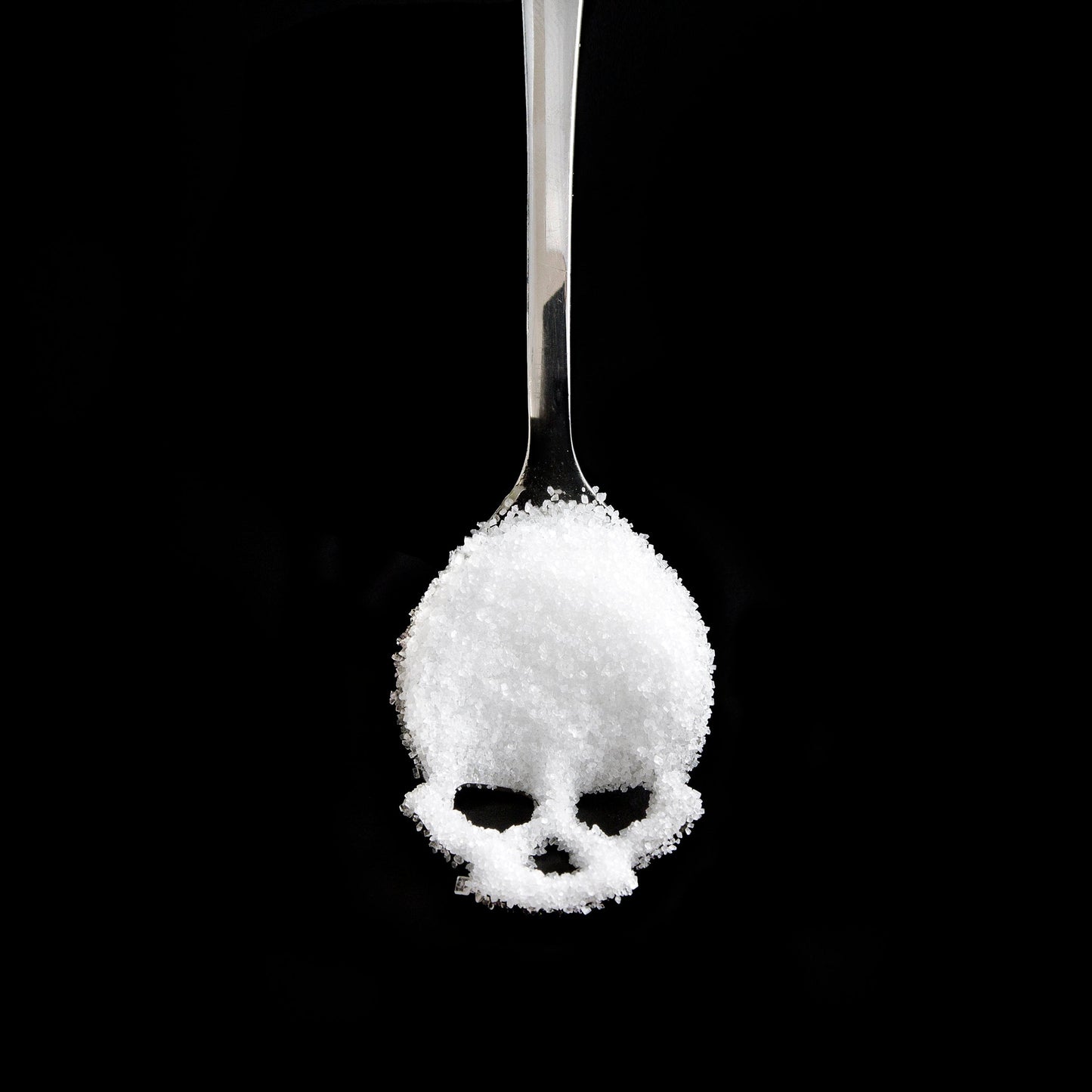 Cuillère à sucre Skull