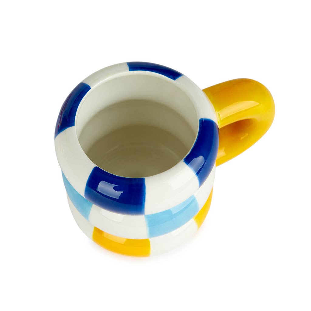 Mug, Floats, yellow, 300 ml, ceramic