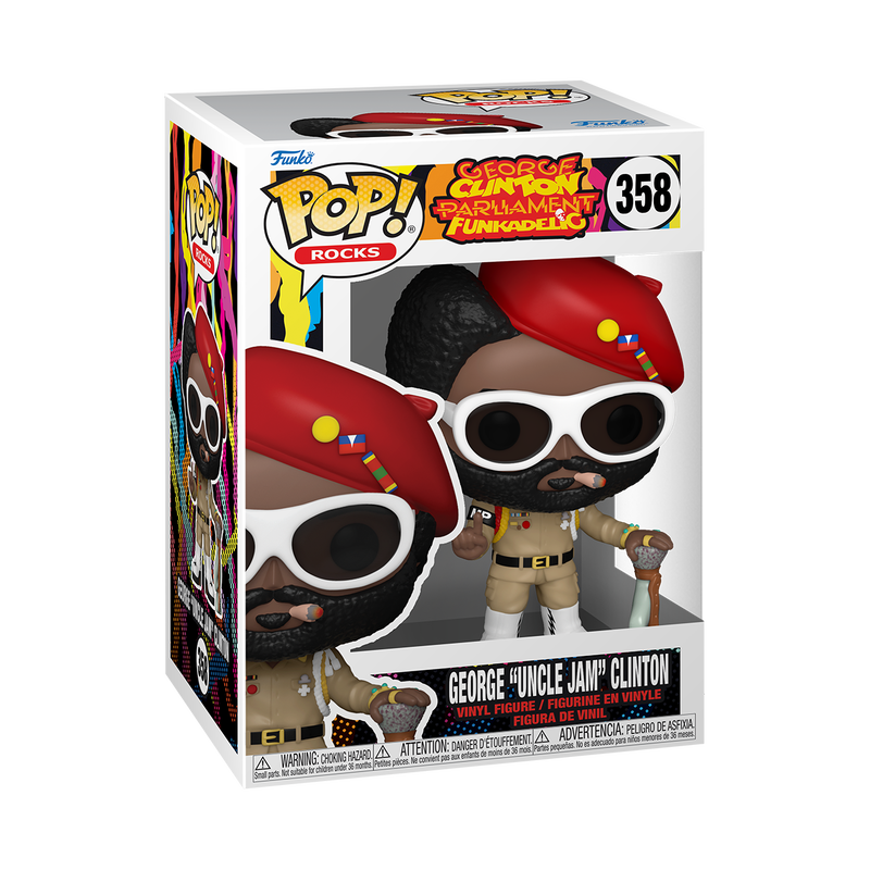 Pop! George “Uncle Jam” Clinton