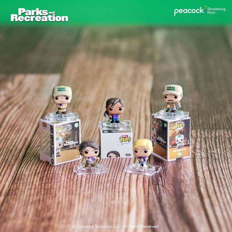 bitty pop parks and recreation 4 pack series 2